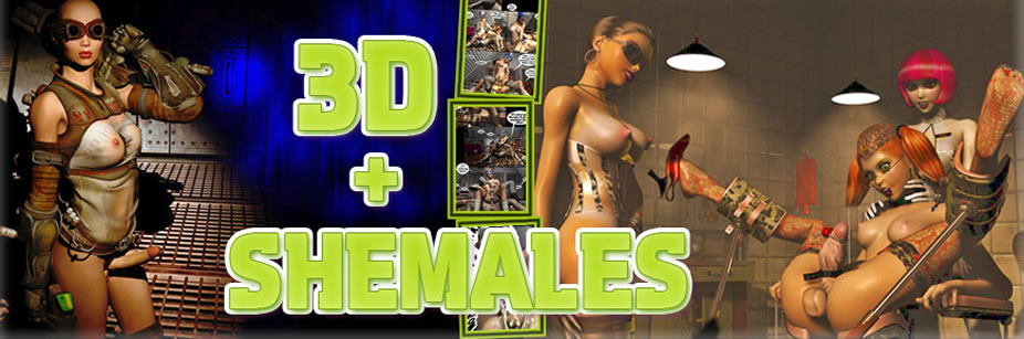 3D Shemale Dicks In Action